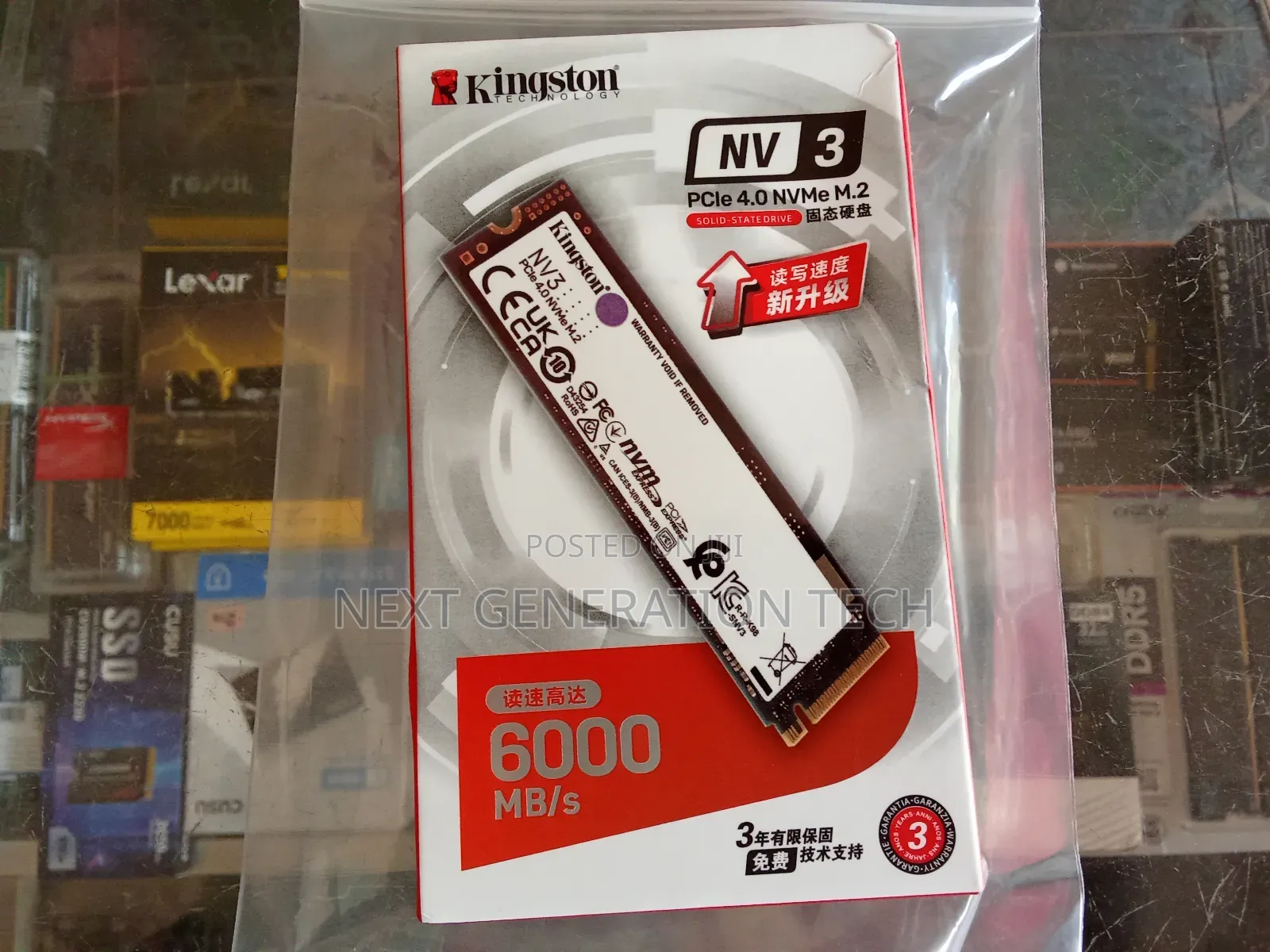 Kingston 2tb M.2 Nvme