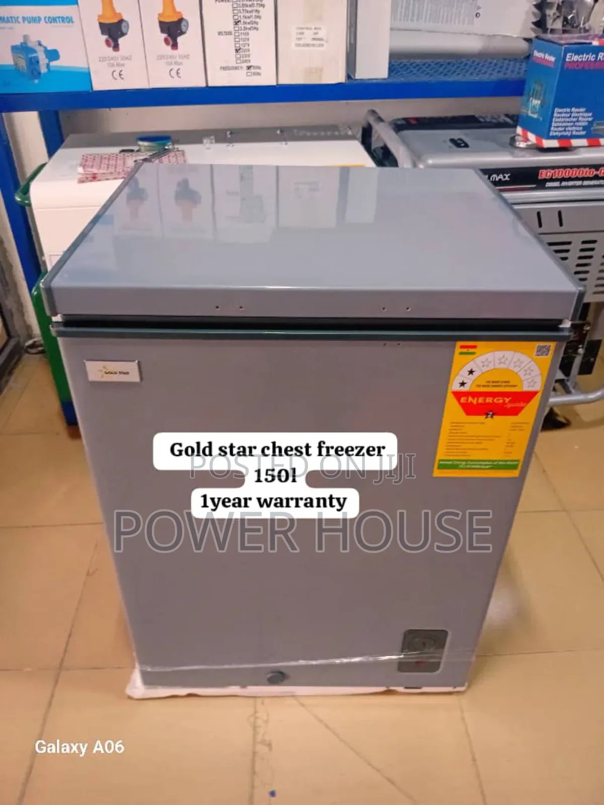The Subzero Zone Goldstar 150l Chest Freezer Cool