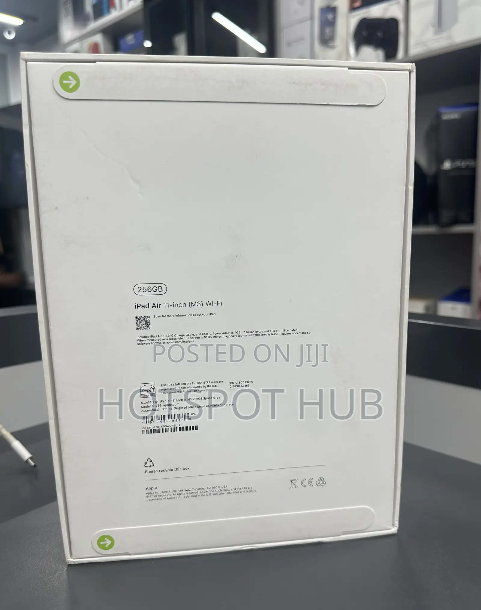 New Apple iPad Air 11 (2024) 256 GB Black
