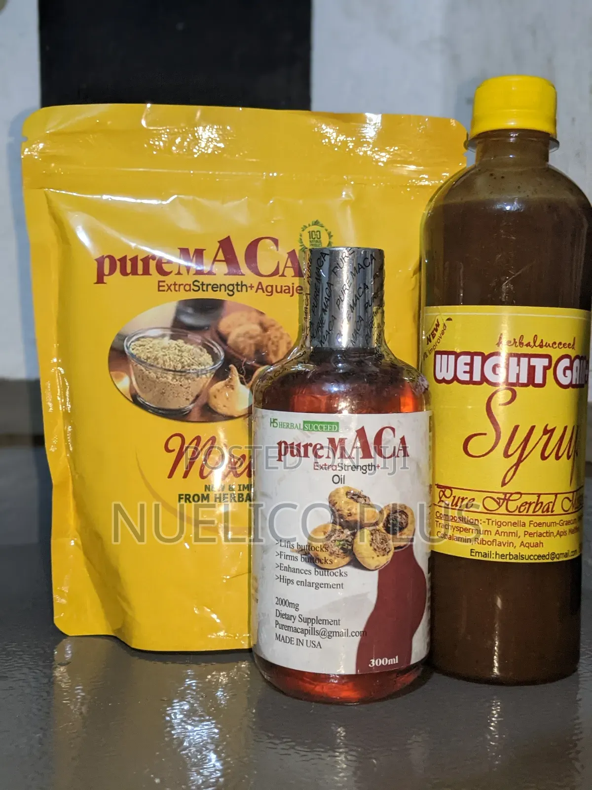 Gain Weight in the Right Places – Pure Maca + Aguaje + Syrup
