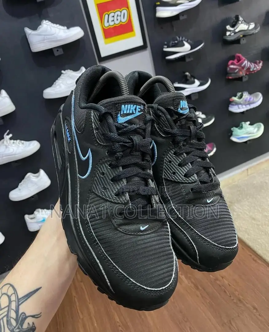 Nike Air Max 90 “Black—Blue”