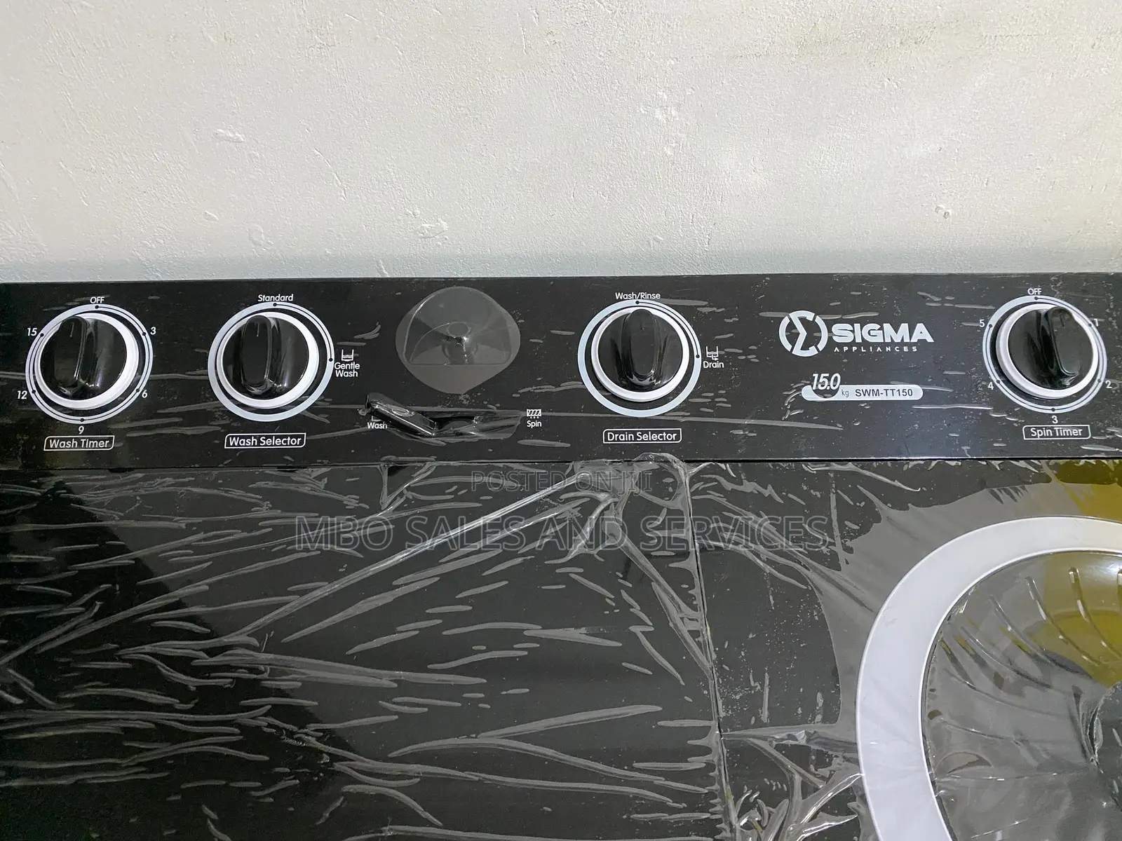 Sigma 15kg Top Load Twin Tub Washing Machine