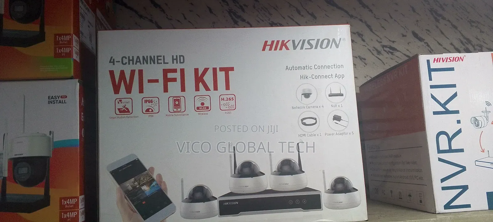 Hikvision Wifi Kit 4-Channel Hd