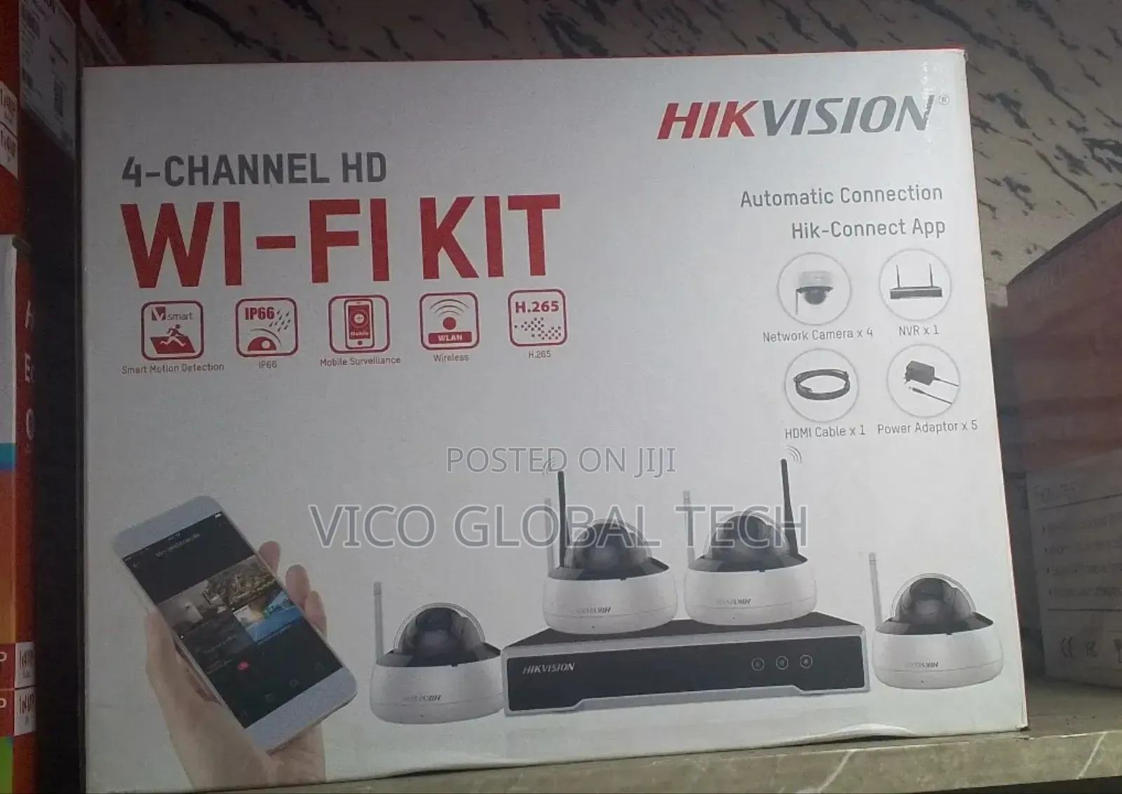 Hikvision Wifi Kit 4-Channel Hd