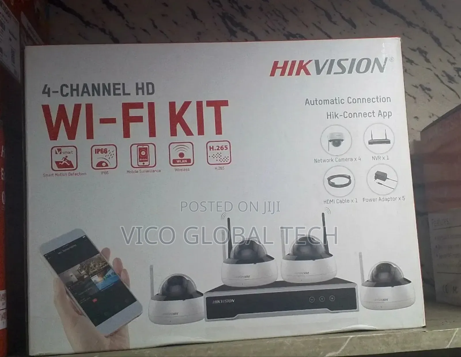 Hikvision Wifi Kit 4-Channel Hd