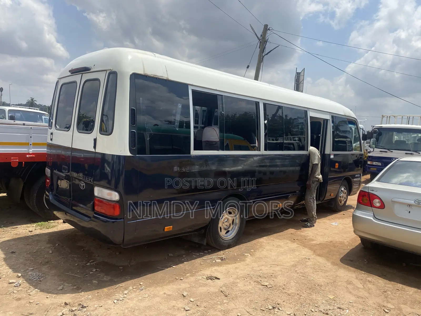 Toyota Coaster 2015 Black