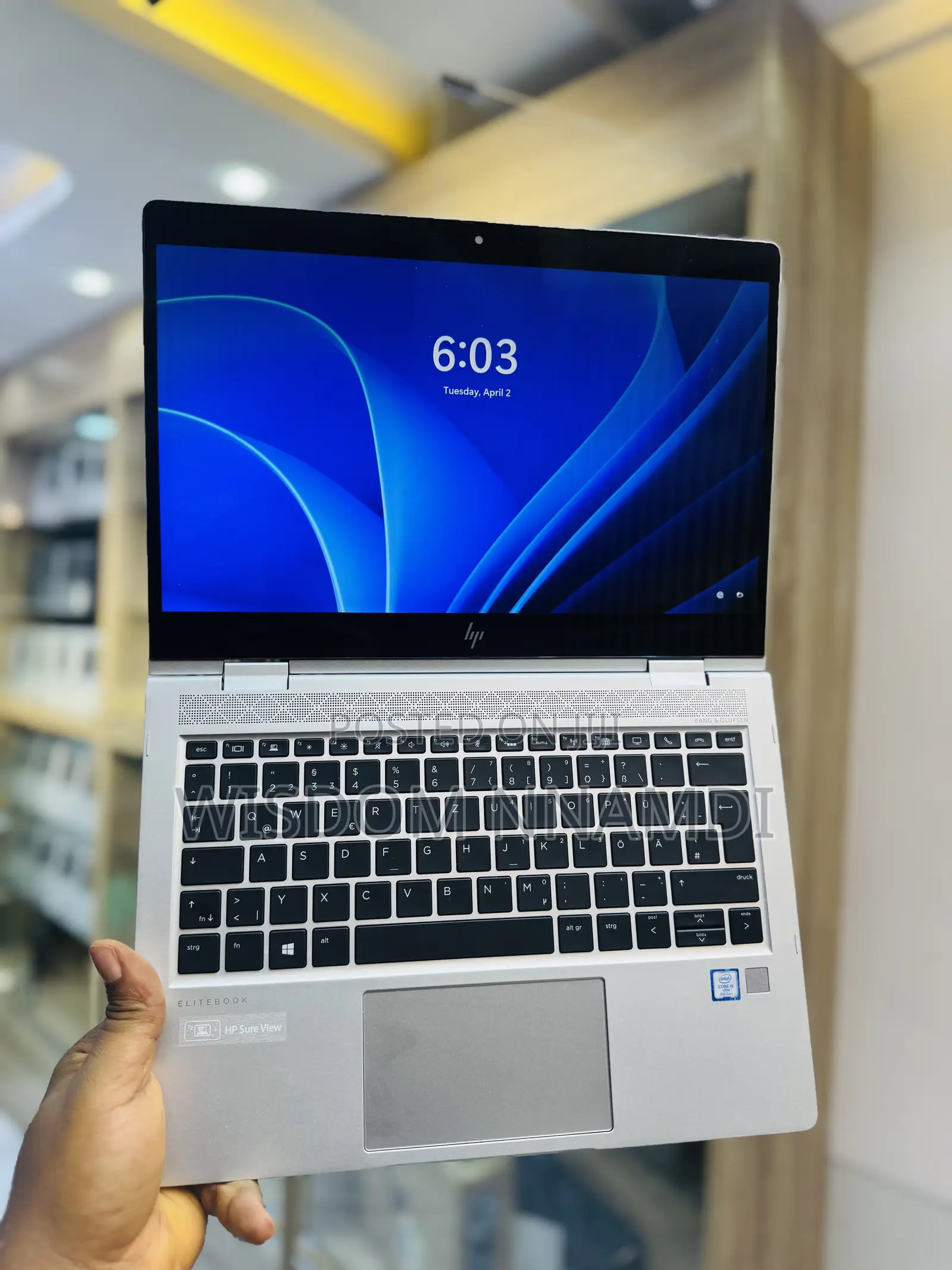 Laptop HP EliteBook 830 G6 16GB Intel Core i5 SSD 256GB