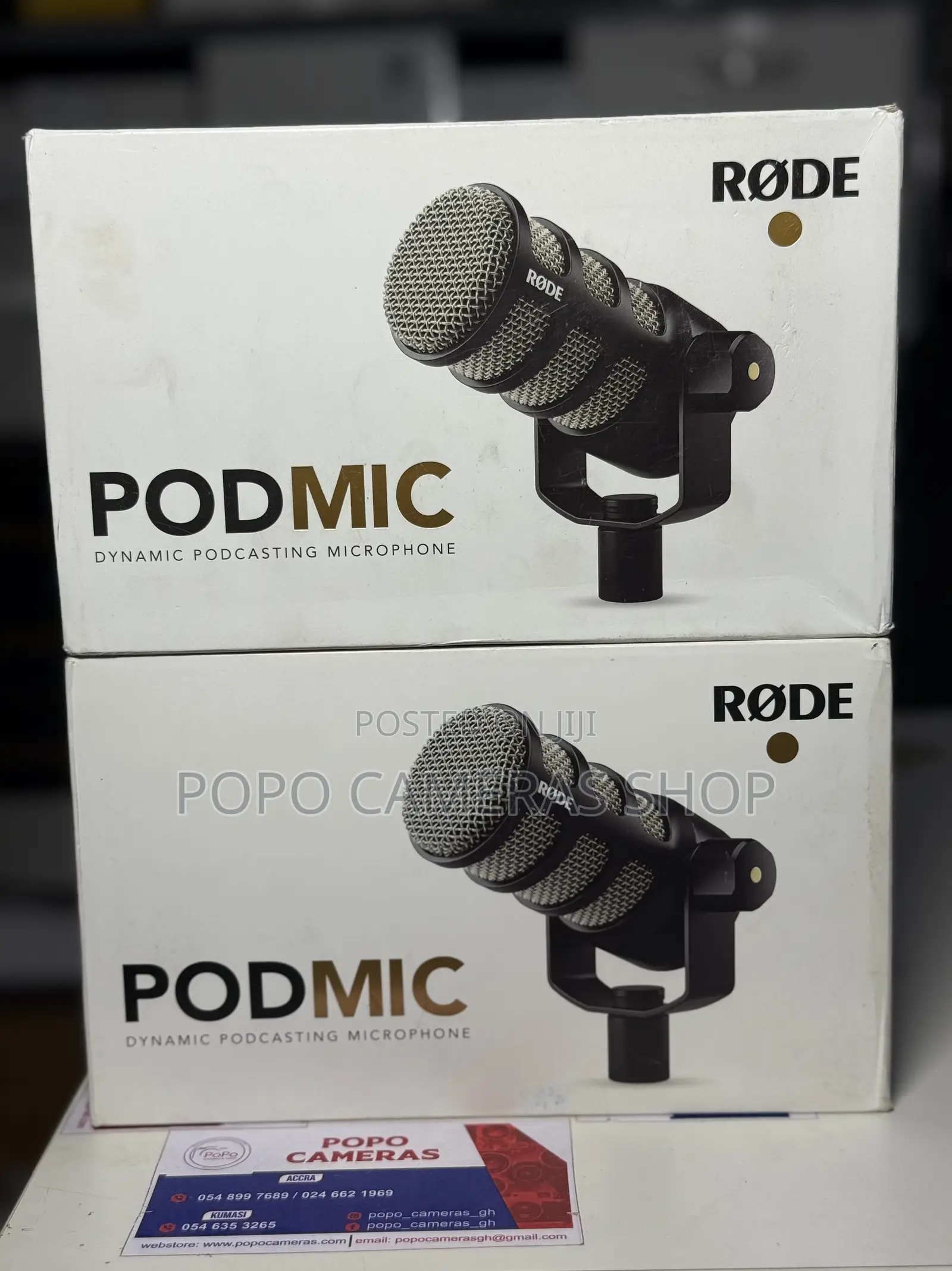 Rode Podmic Dynamic Podcasting Microphone(Xlr)