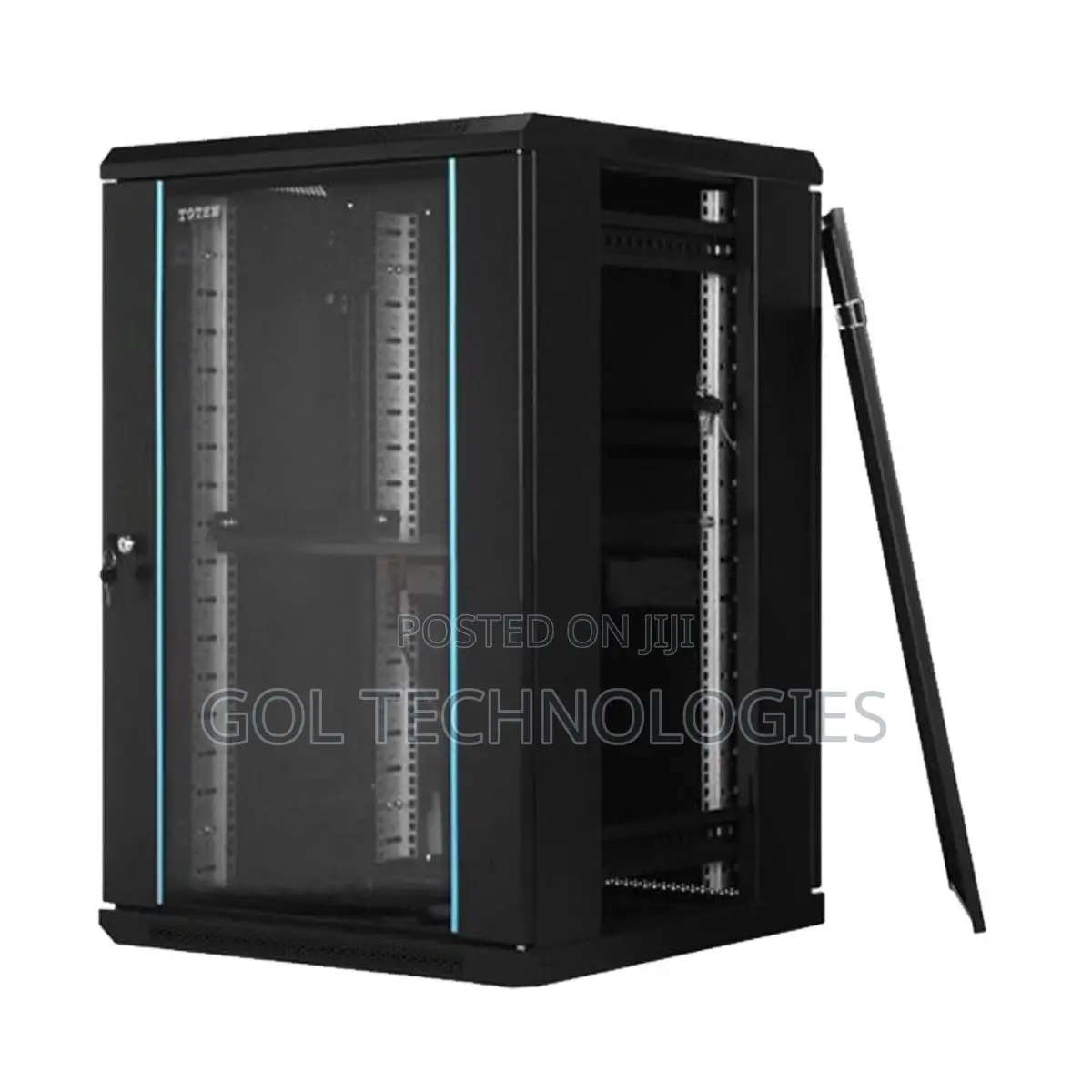 15u Networt Cabinet 600x600 Front Glass Rack