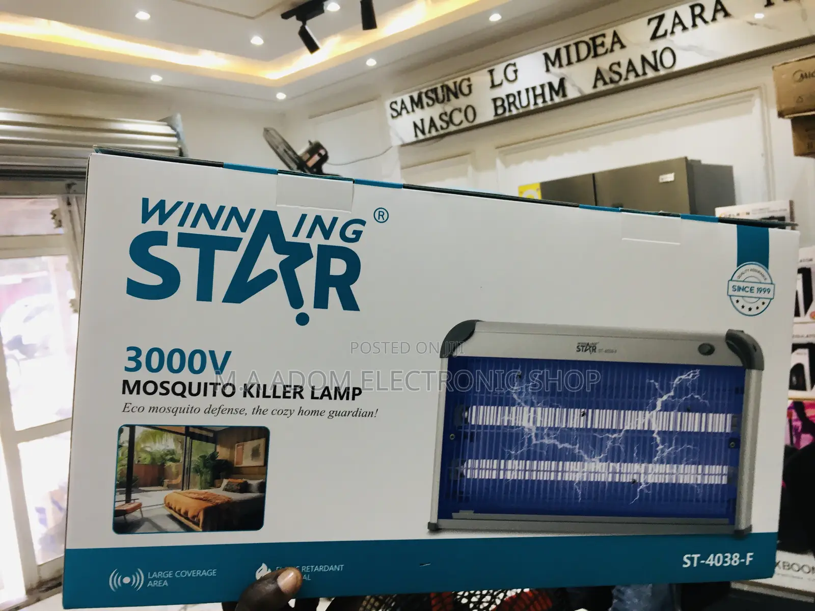 Lamp for Killing Pest Mosquitoes