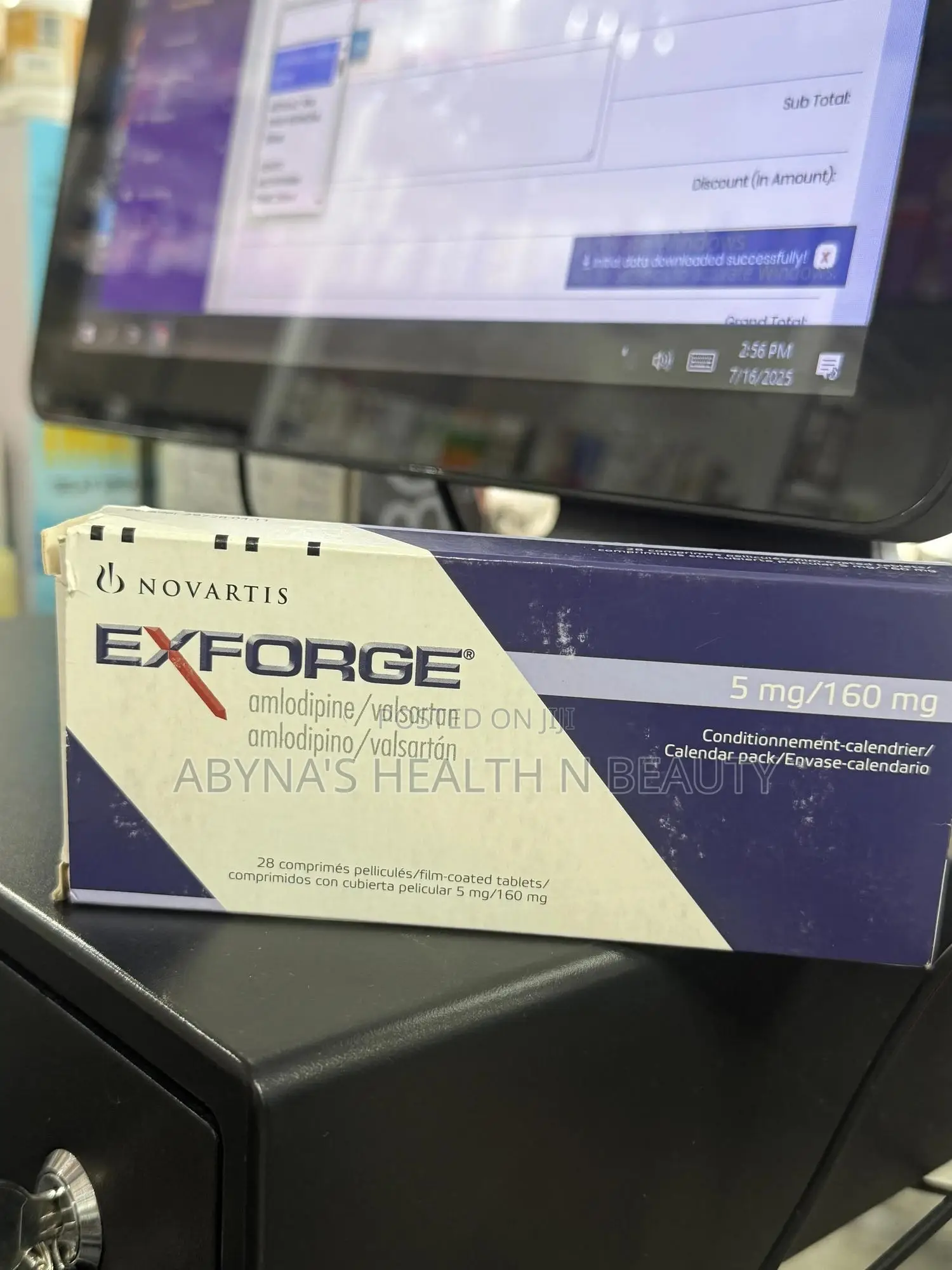Exforge 10/160/12.5