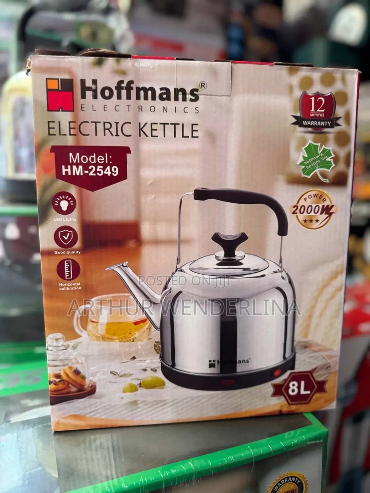 Hoffman Electric Kettle 8liters.