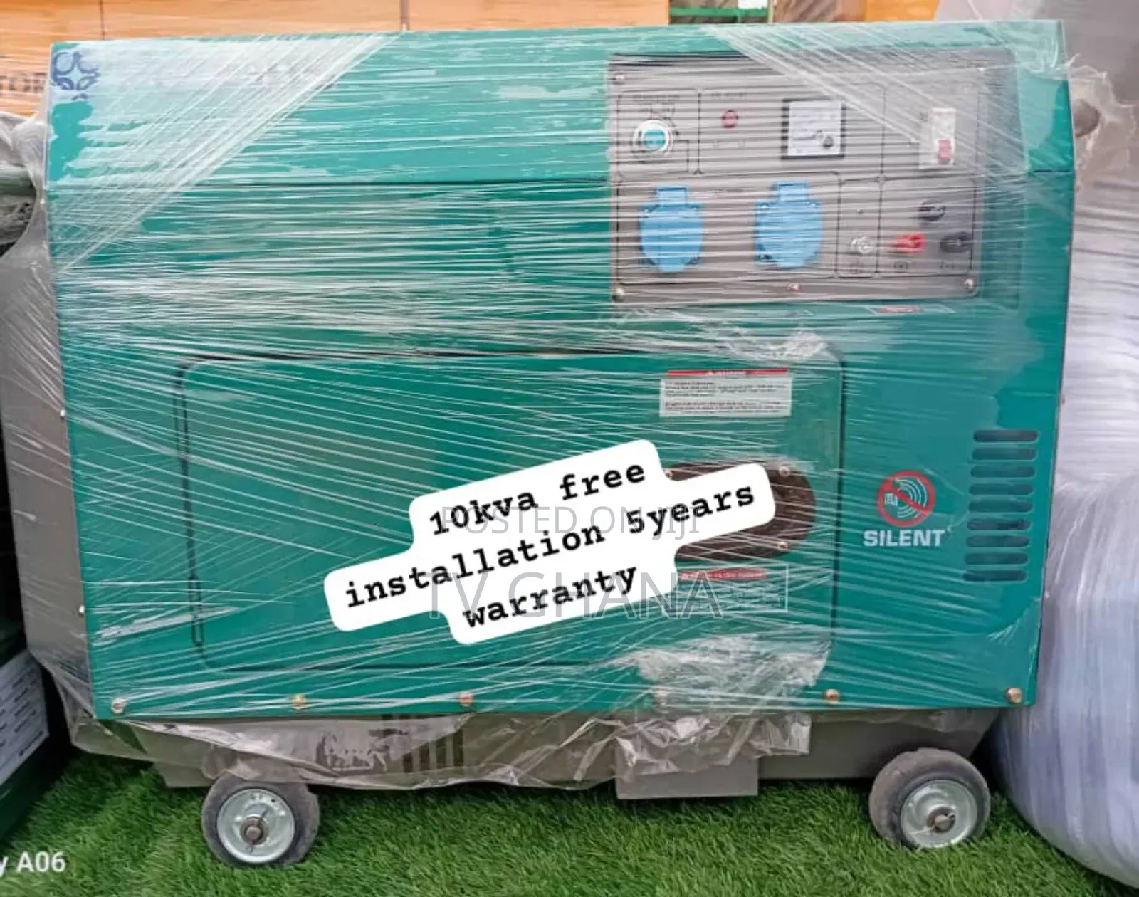 More Power Less Fuel Perkins 10kva Silent Diesel Generator