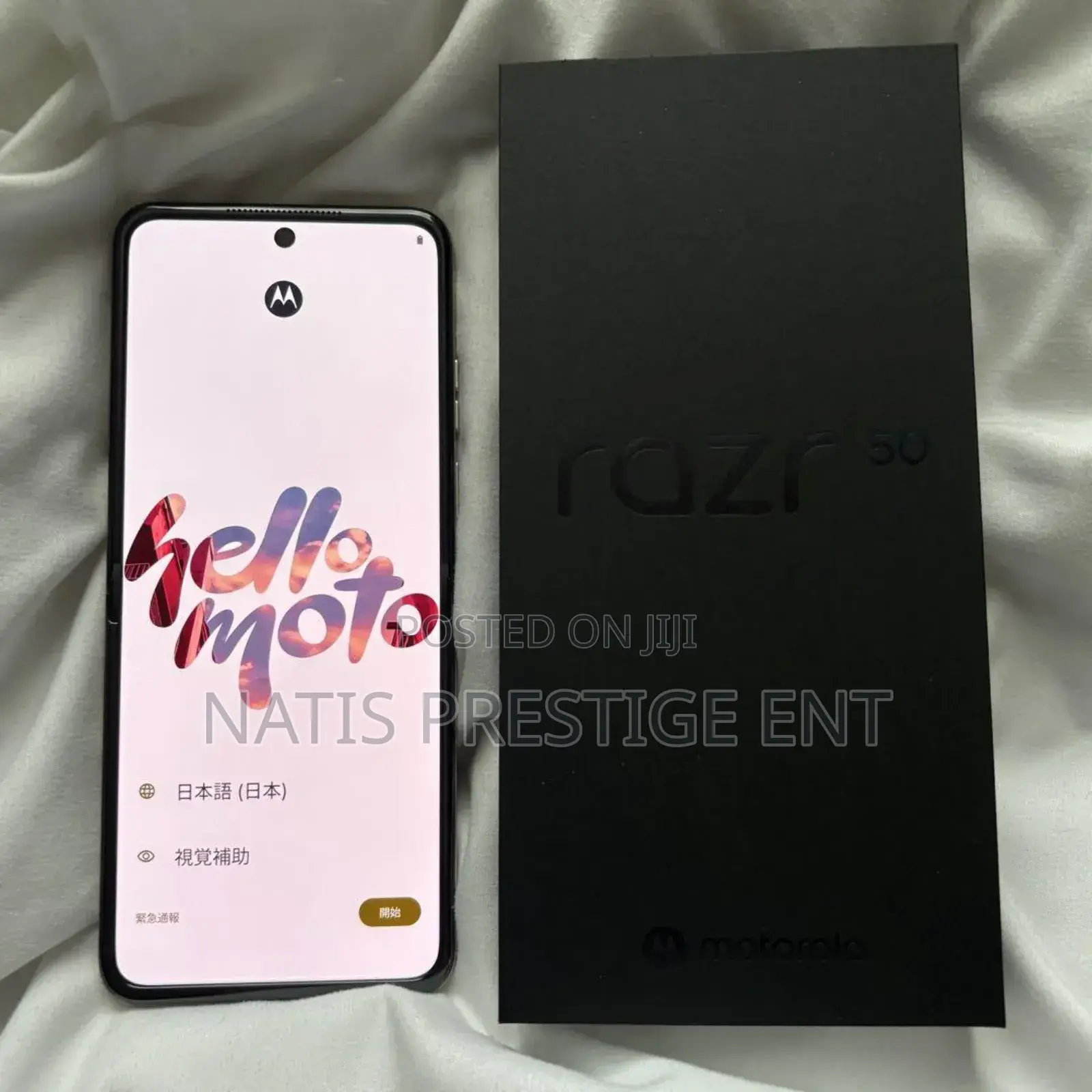 New Motorola Razr 50 Ultra 256 GB Black