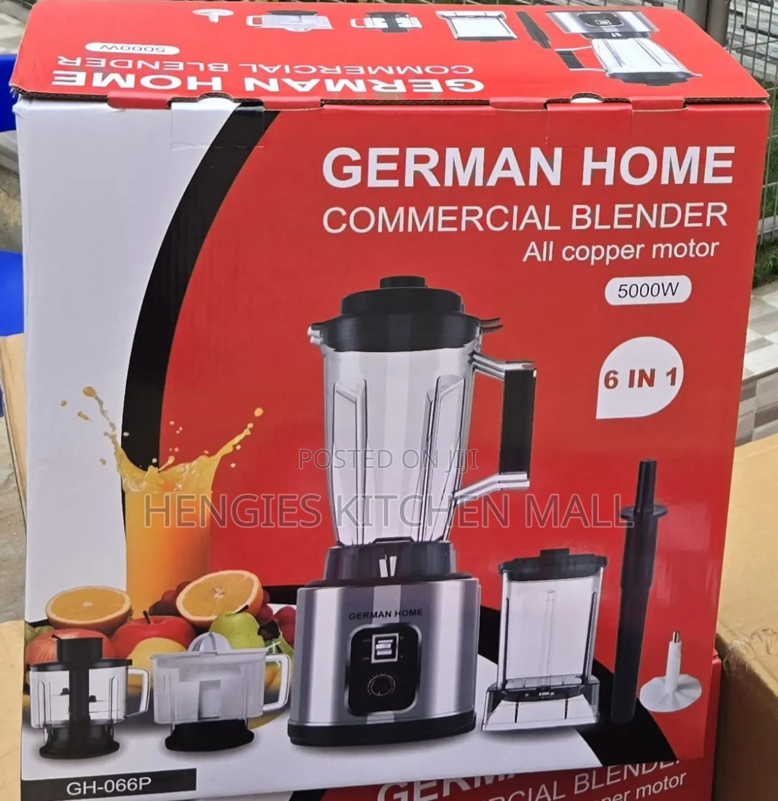German Home 6in1 Blender