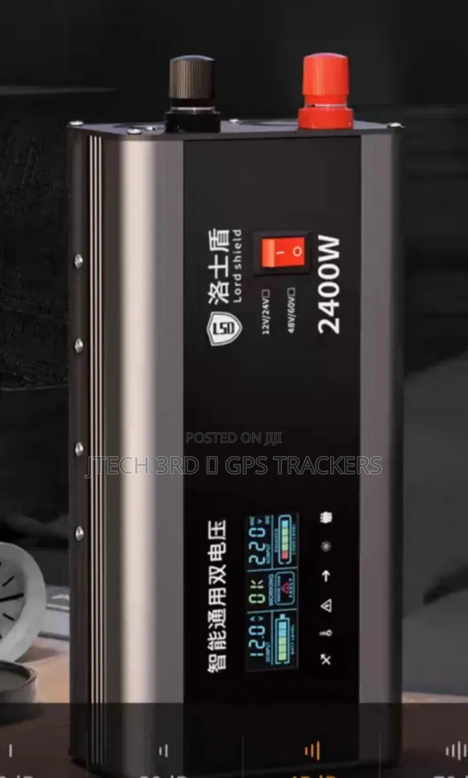 Lord Shield 12/24v Pure Since Waves Power Inverter