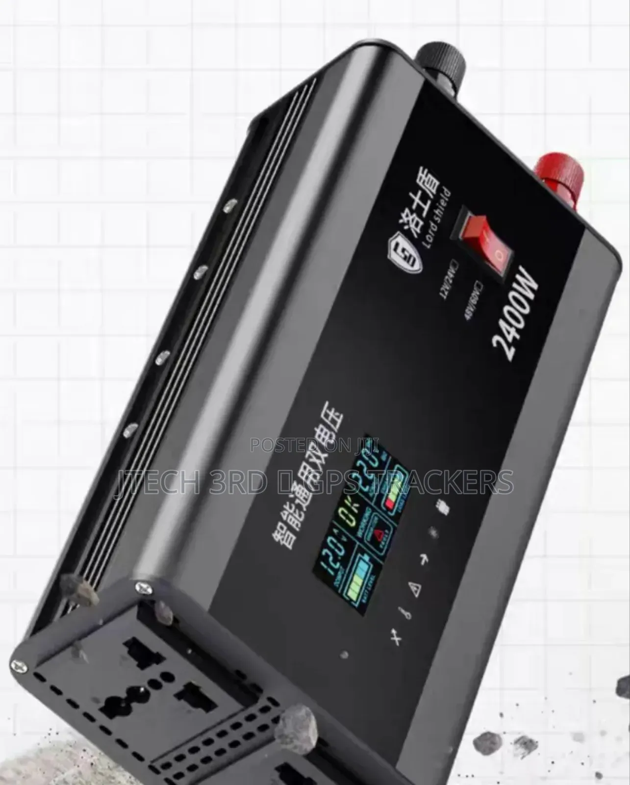 Lord Shield 12/24v Pure Since Waves Power Inverter