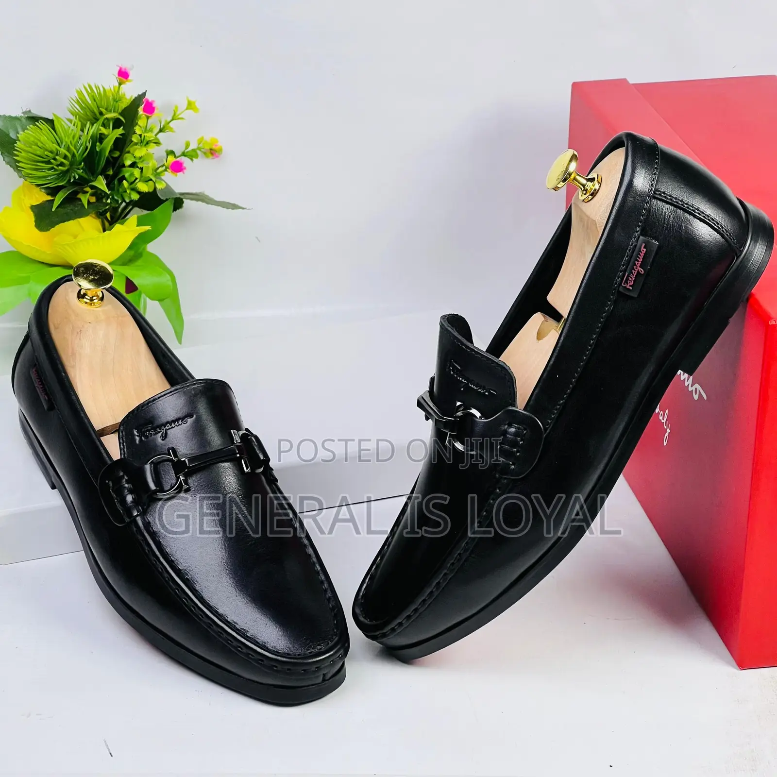 Salvatore Ferragamo Leather Men Loafers