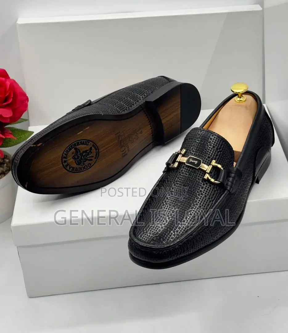 Rossi Leather Men Loafers Shoe