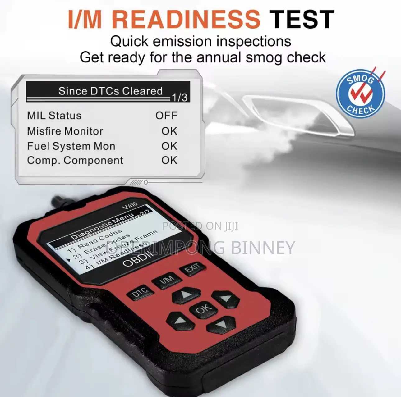 Scanner Code Reader Car Diagnostic Tool Engine Fault Code Reader