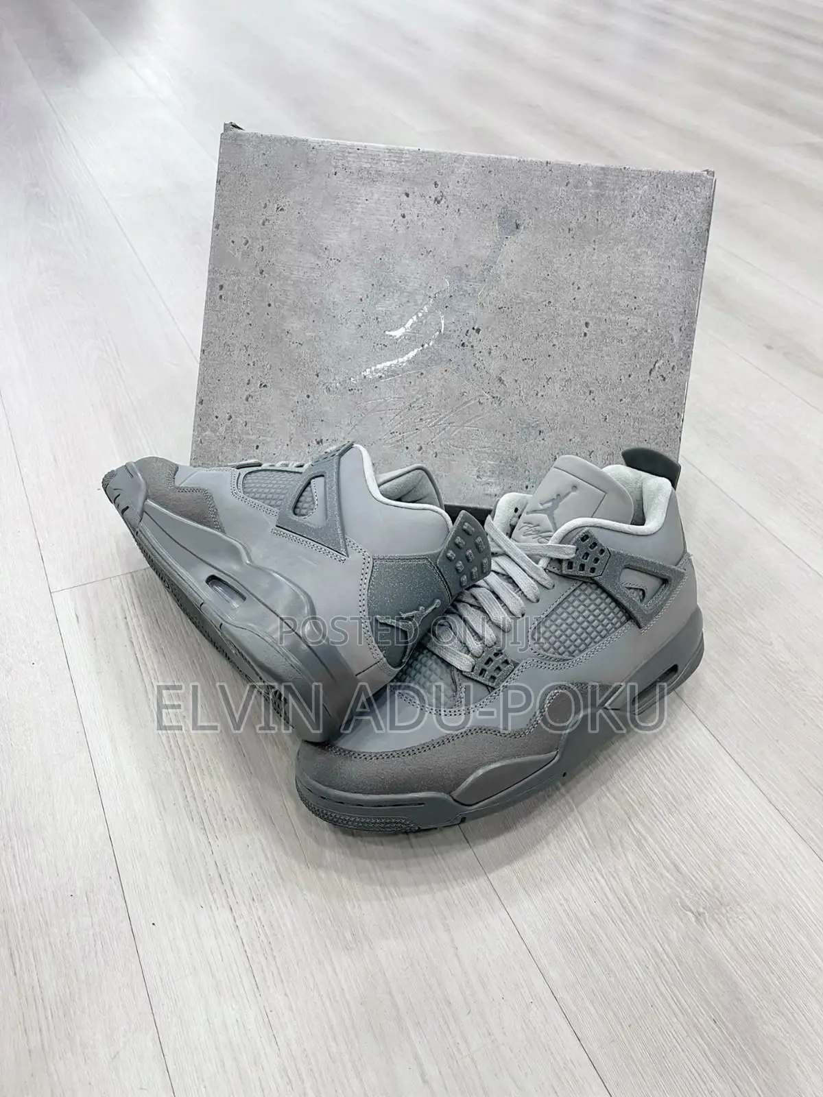 Air Jordan 4 "Wet Cement" Sneakers