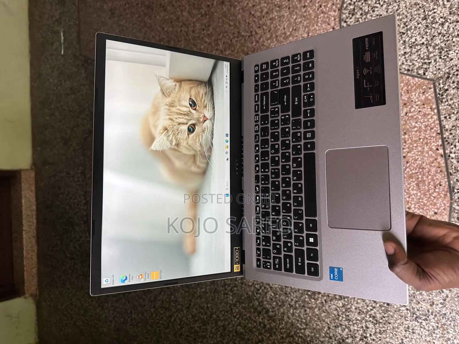 Laptop Acer Aspire 3 8GB Intel Core i3 SSD 512GB