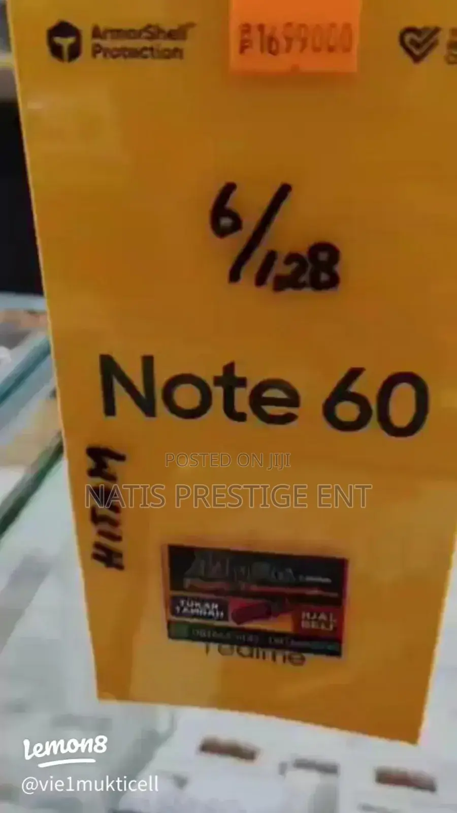 New Realme Note 60 64 GB Black