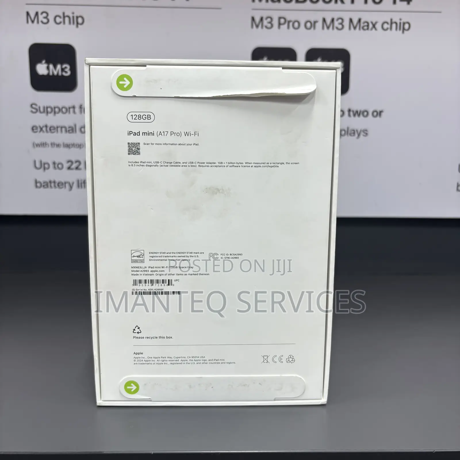 New Apple iPad mini (2024) 128 GB Gray