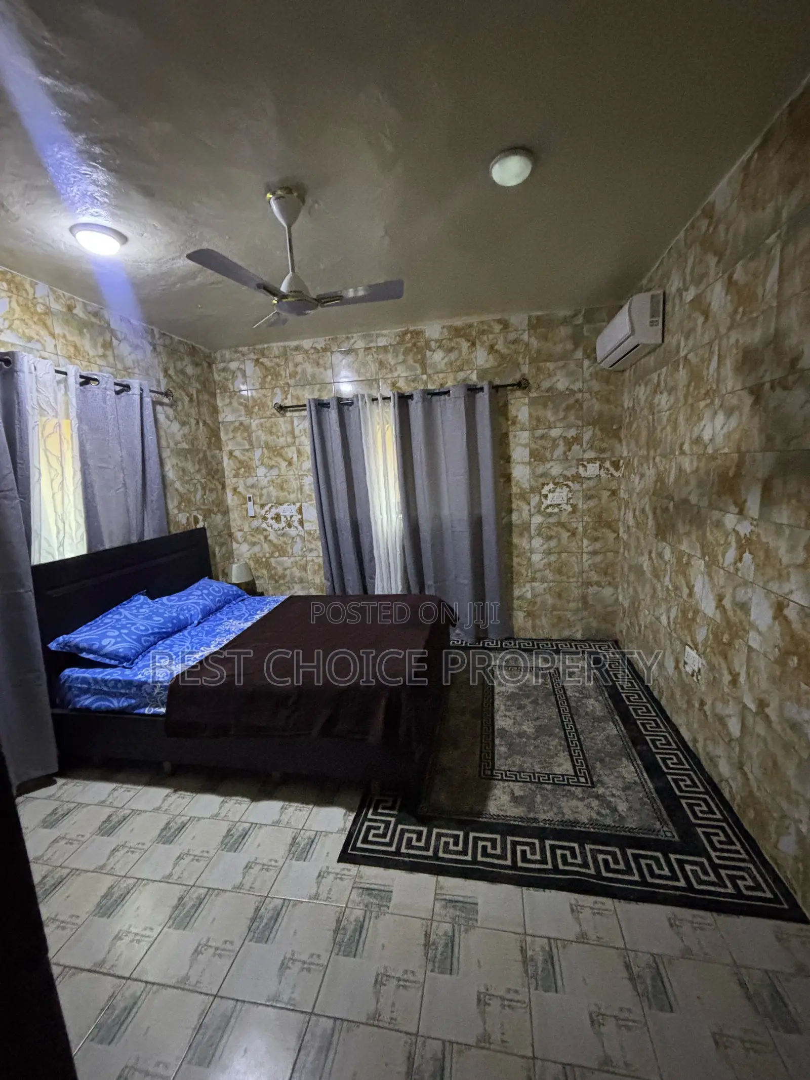 Furnished 1bdrm Apartment in Adenta Frahfraha for rent