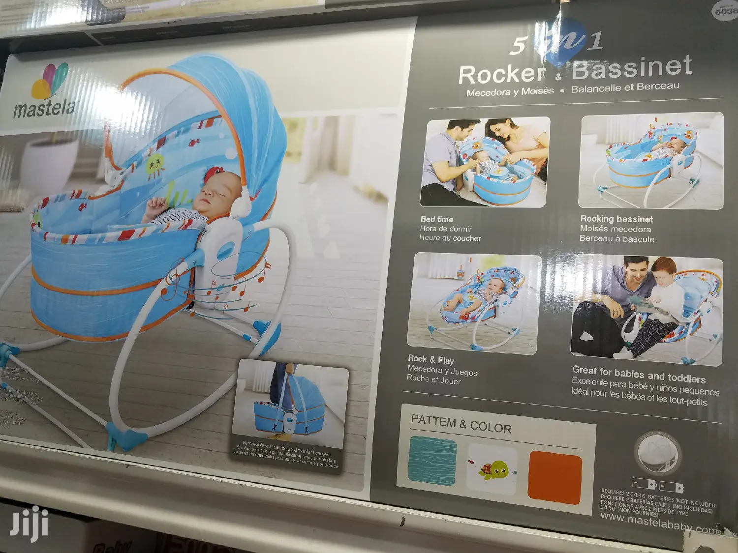 Mastela 5in1 Rocker and Bassinet