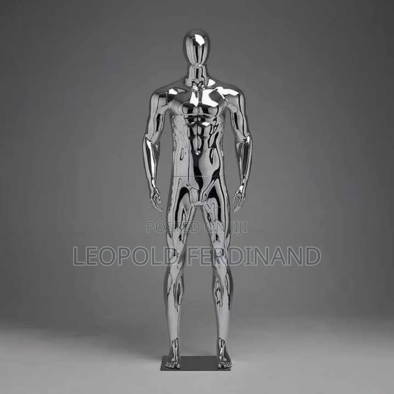 Muscle Silver Mannequin