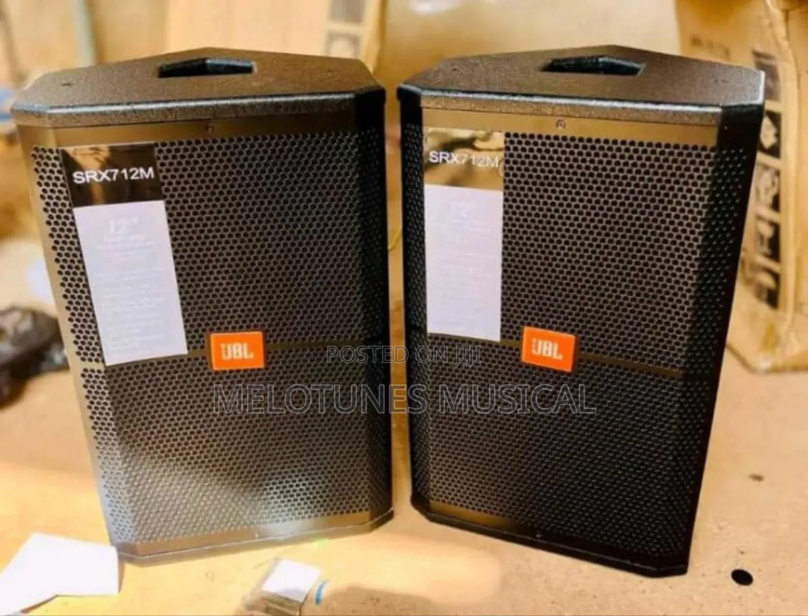 JBL Srx712m 12inches Two-Way Stage Monitor/Utility Speaker