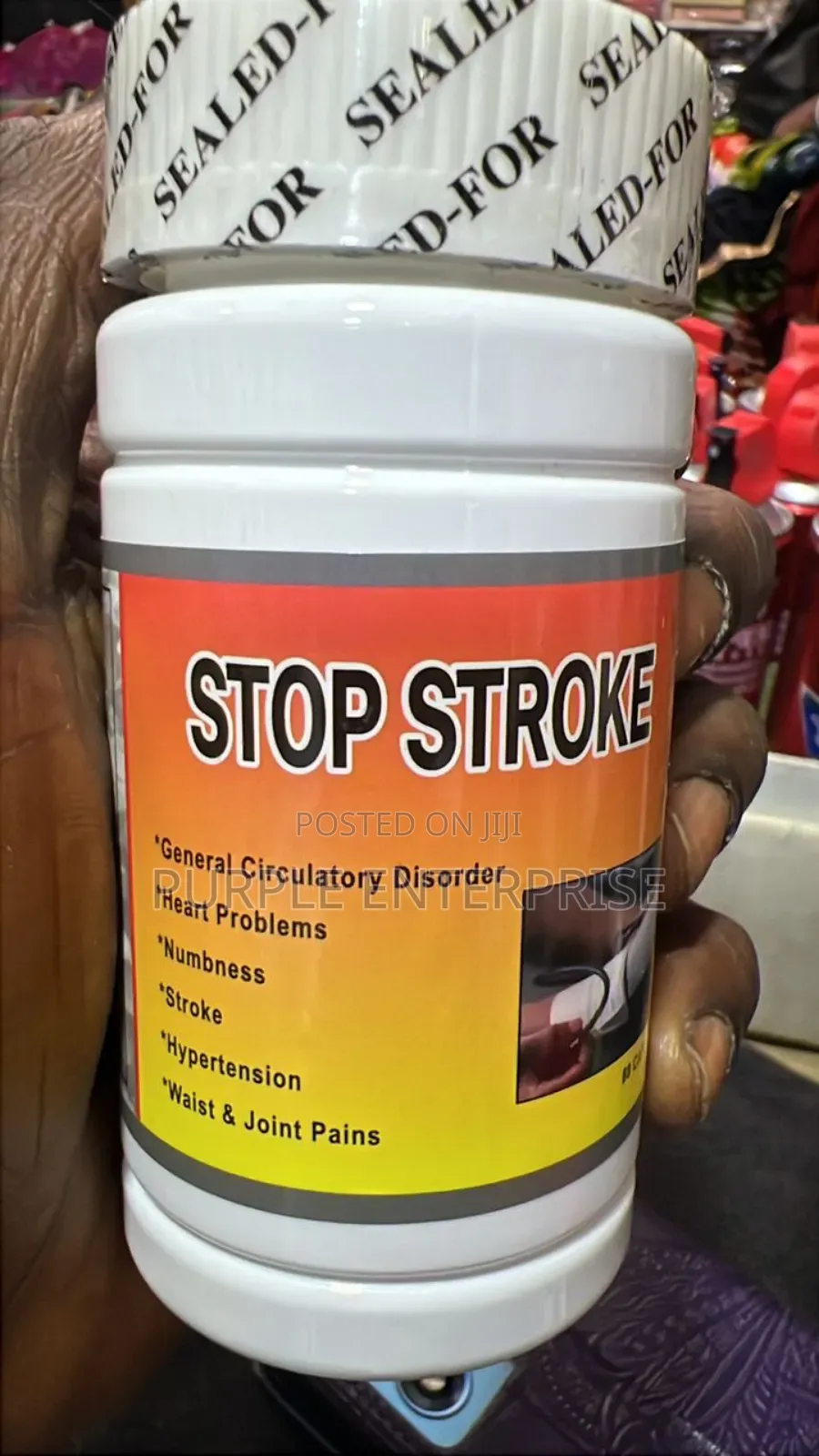 Stop Stroke Herbal Capsules