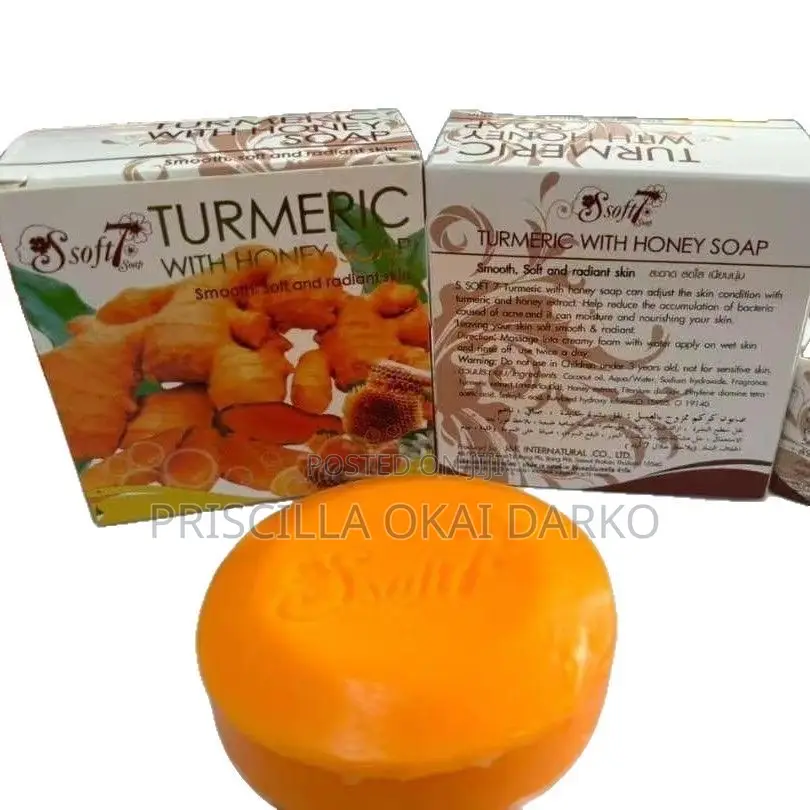 Soft 7 Turmeric and Honey Soap