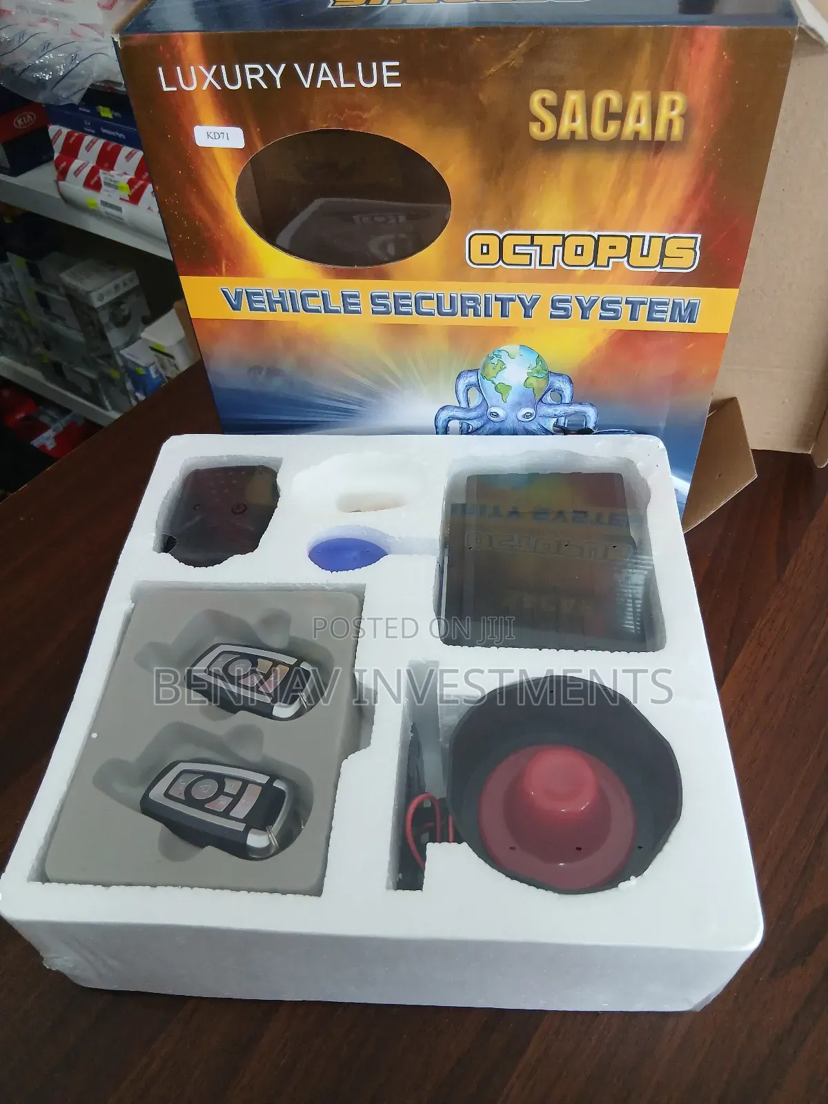 Octopus Car Alarm System