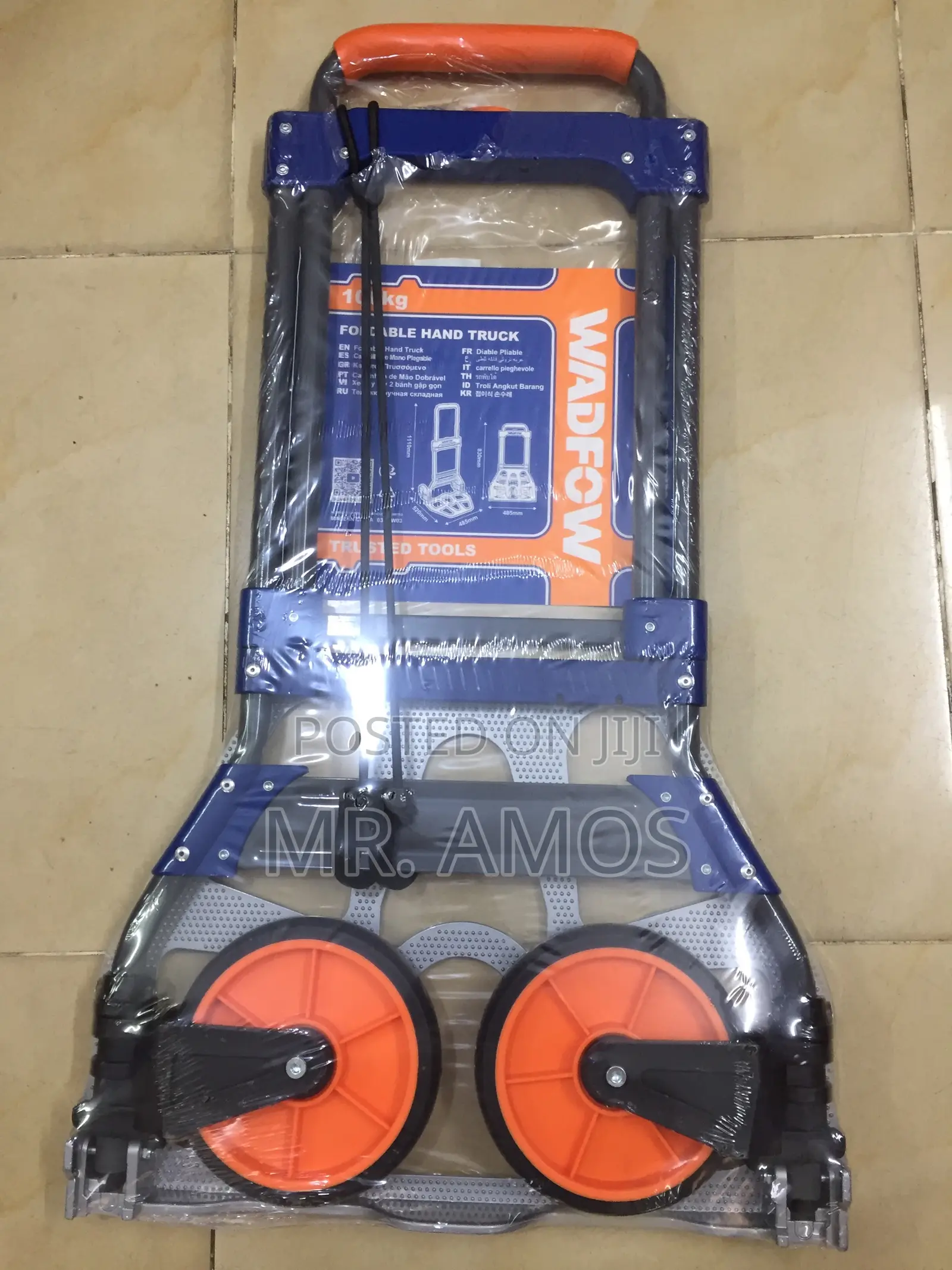 100kg Compact Foldable Hand Truck - Wwb9a10