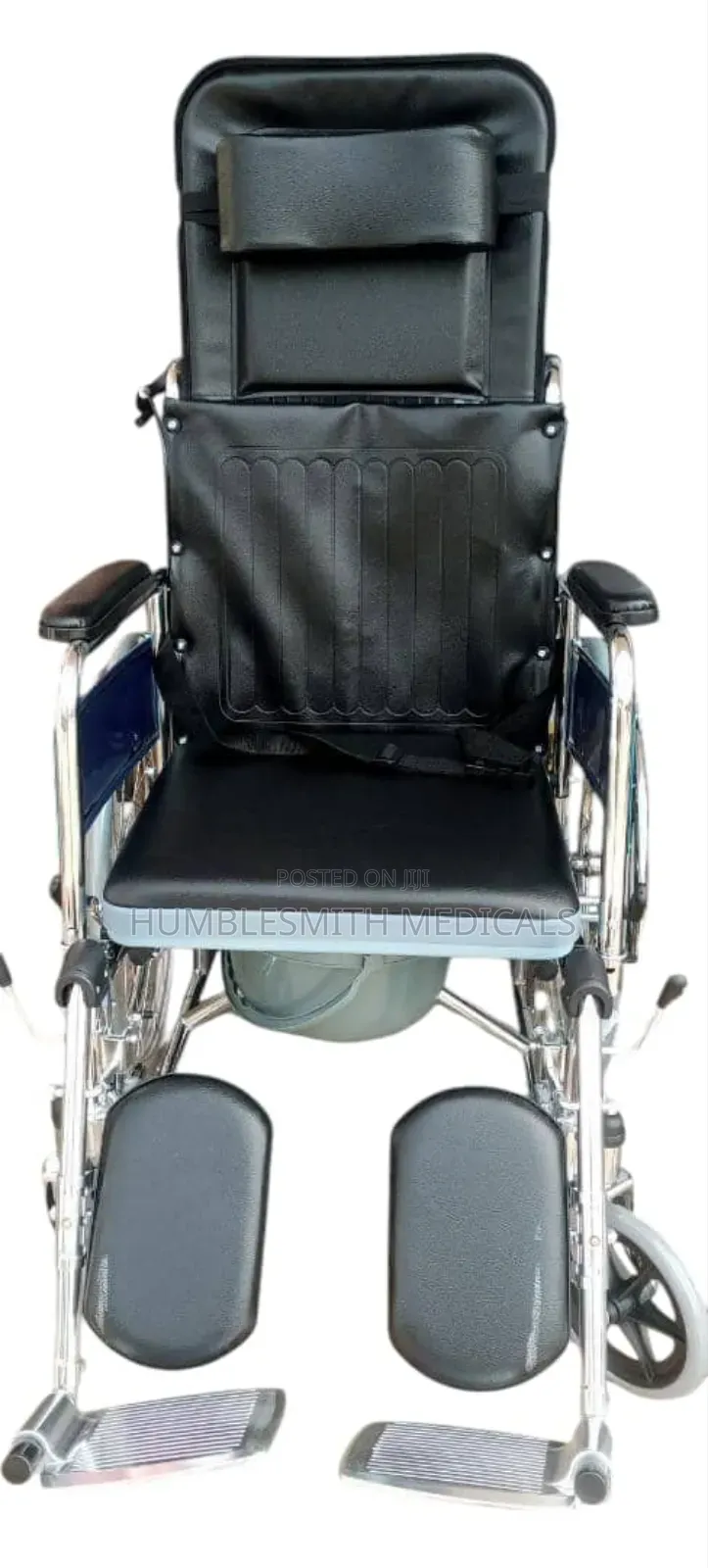 Commode Wheelchair (Long Back)