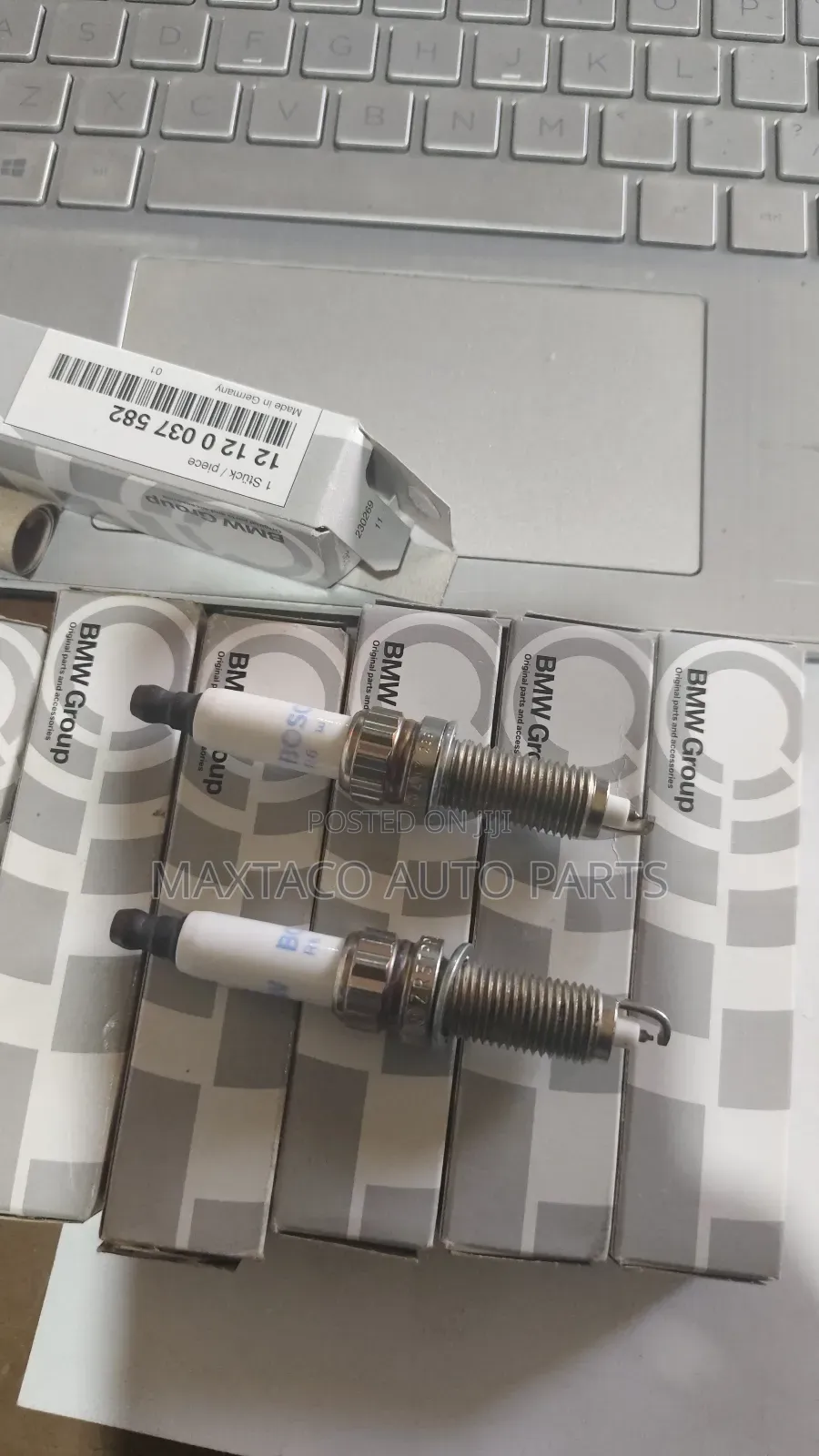 Genuine Oem Bmw 12 12 0037 582 Spark Plugs