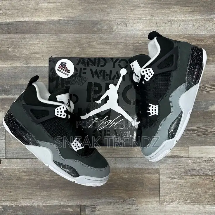 Air Jordan R4 Org Blackgrey