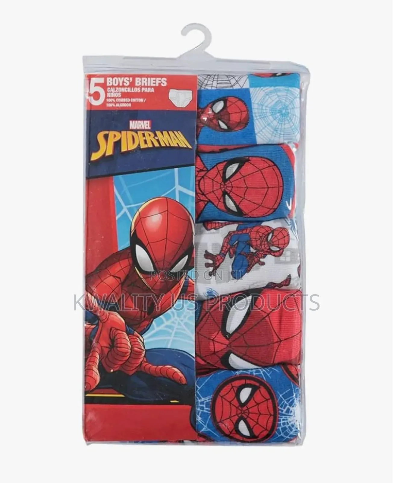 Boys Cartoon Character Briefs - 5 Pack