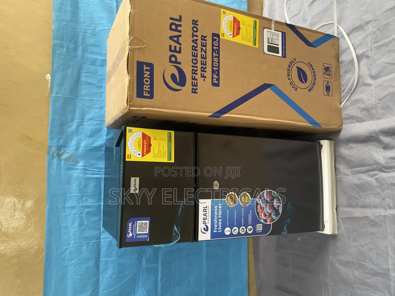 Pearl Double Door Fridge Pf-108-10j