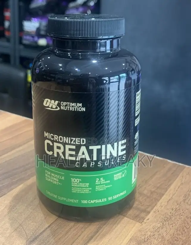 Creatine on Creatine Monohydrate Capsules Muscle Builder Energy