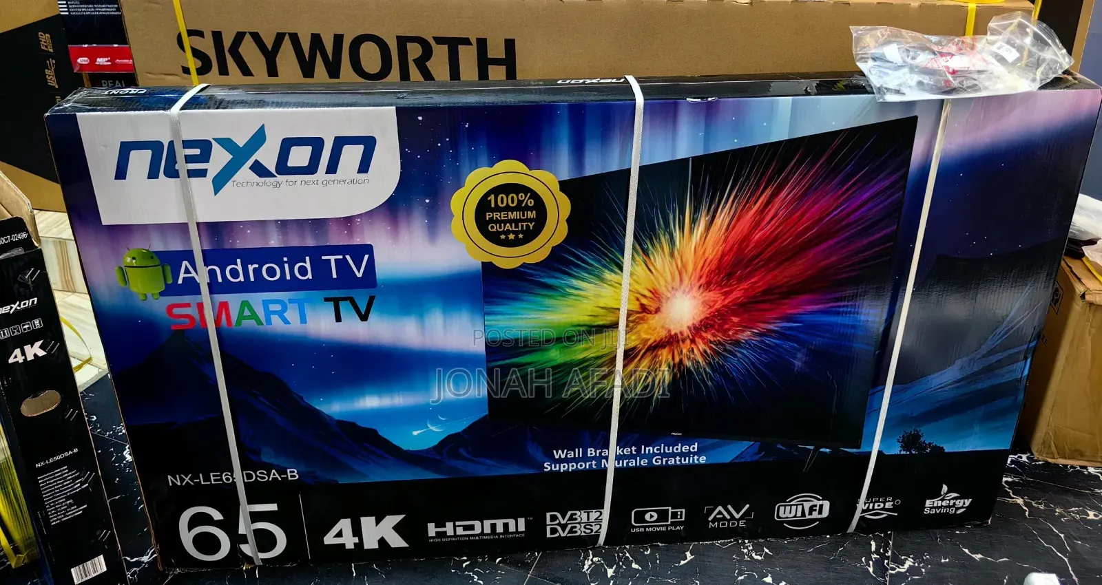 Nexon 65′′ Ultra Hd Android Smart Bezel-Less Tv