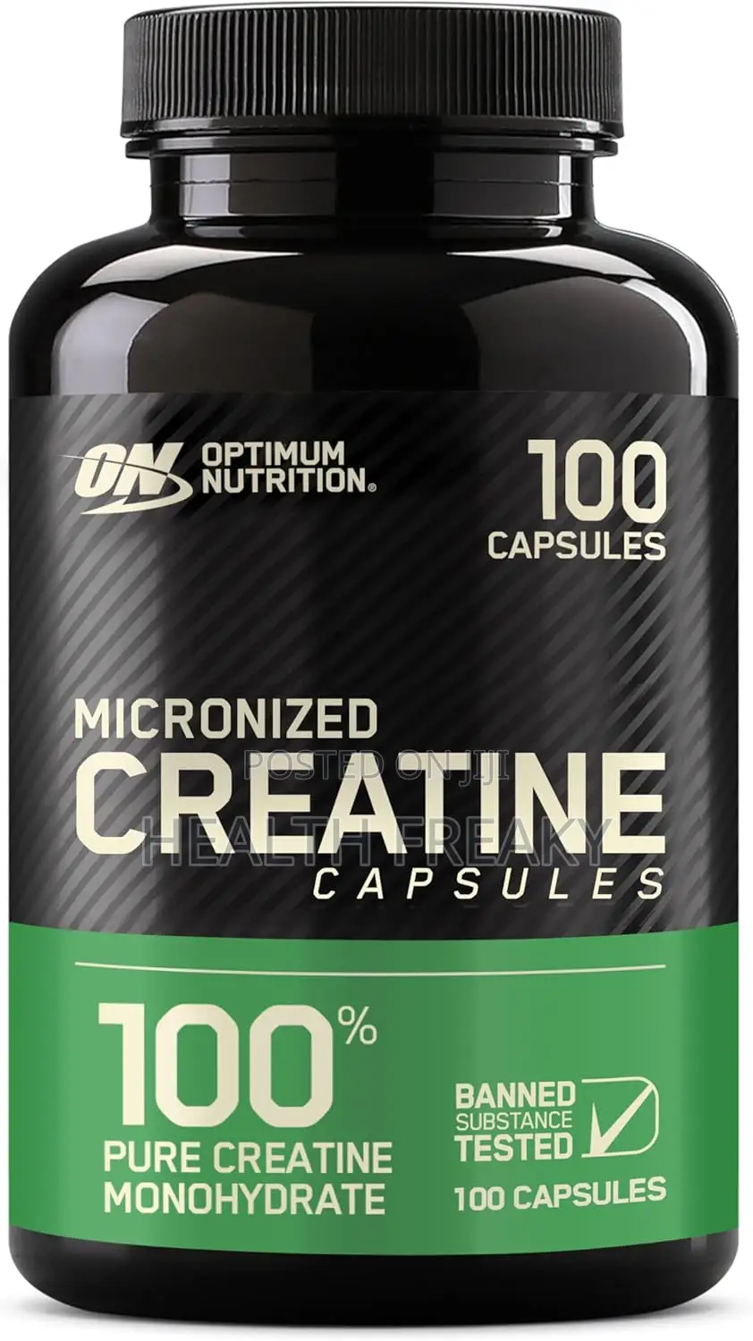 Creatine on Creatine Monohydrate Capsules Muscle Builder Energy