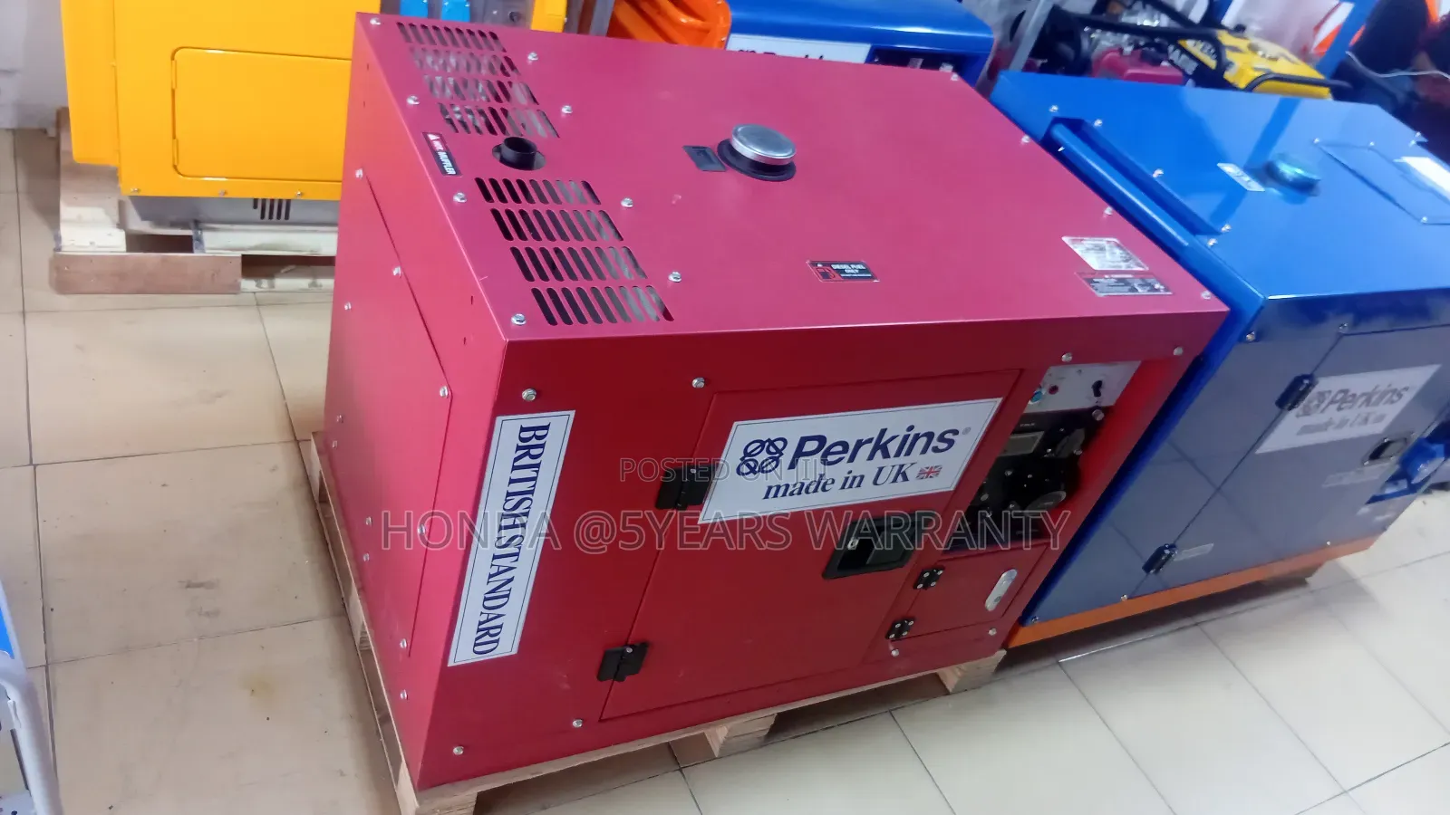 Electric Remote Control Perkins 15kva 16500watt Generator