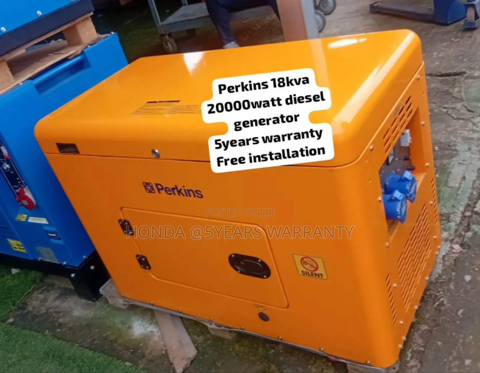 Heavy Duty Industrial Perkins Generator 18kva 20000watt