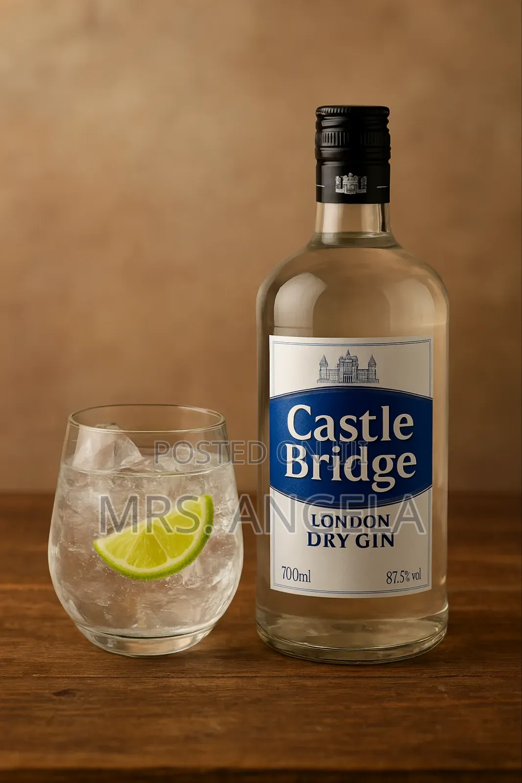 Castle Bridge London Dry Gin – 700ml