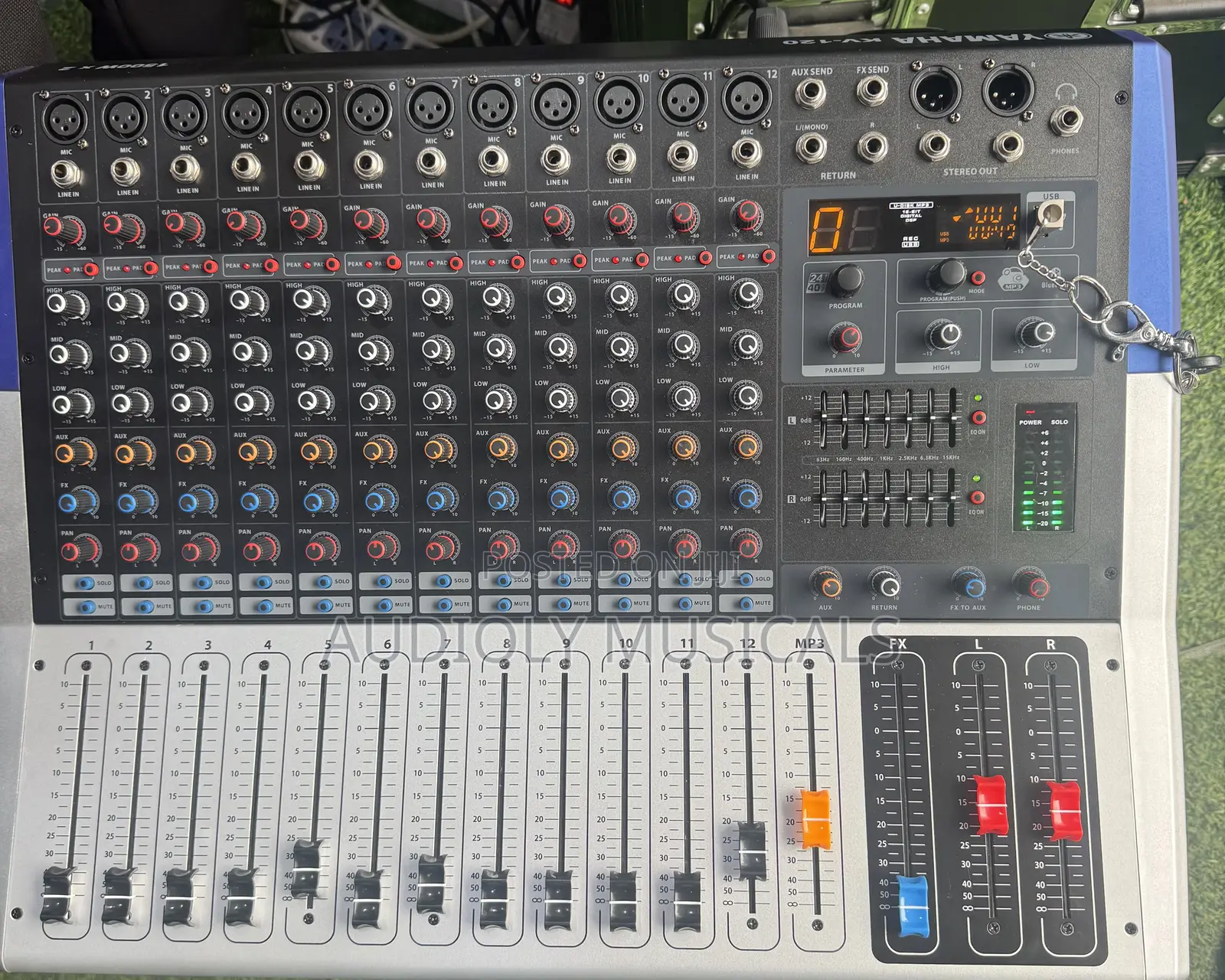 Powered Mixer Kv -12 Channel Yamaha