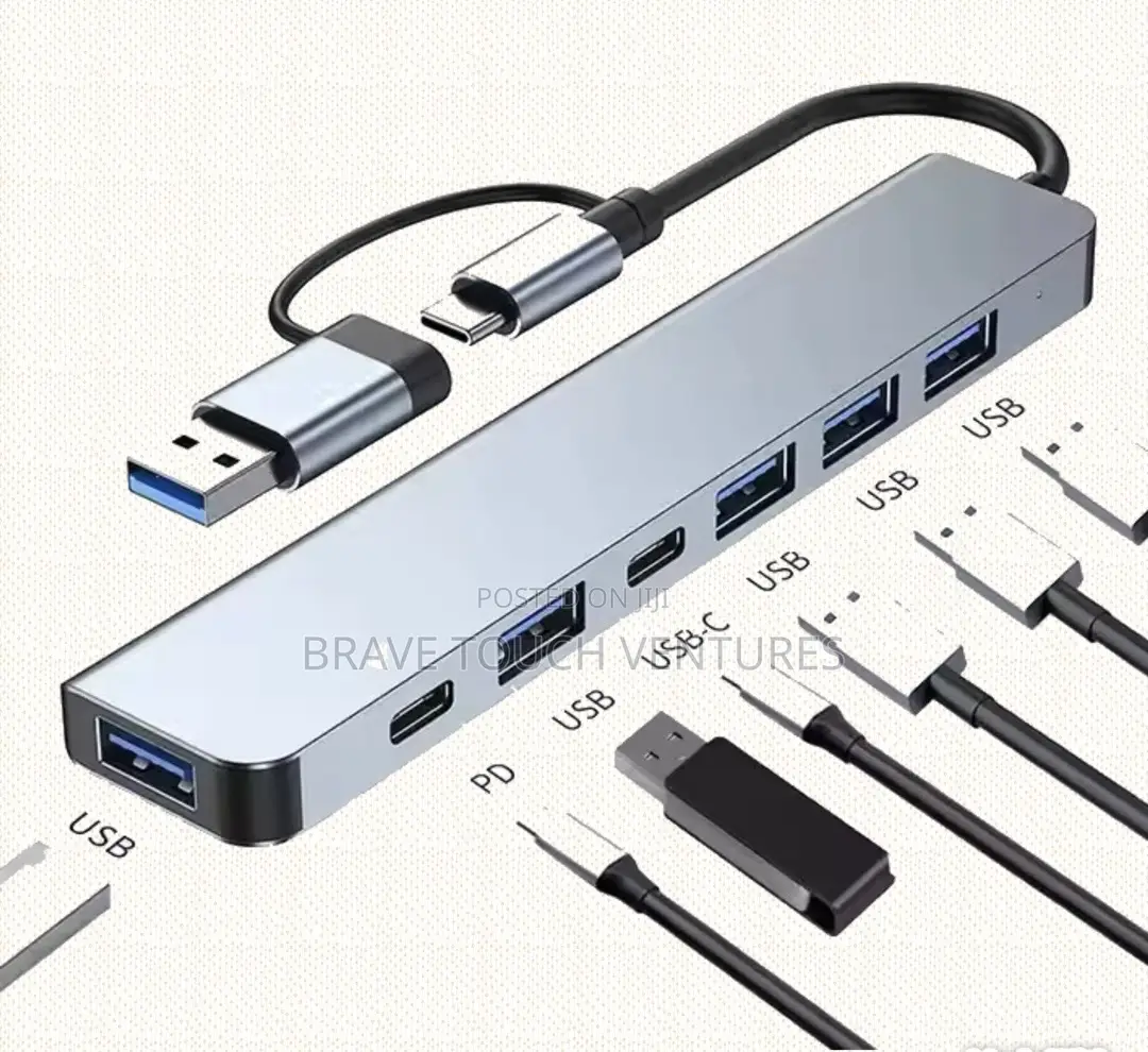 7 in 1 High-Speed Usb 3.0 Transfer Adapter