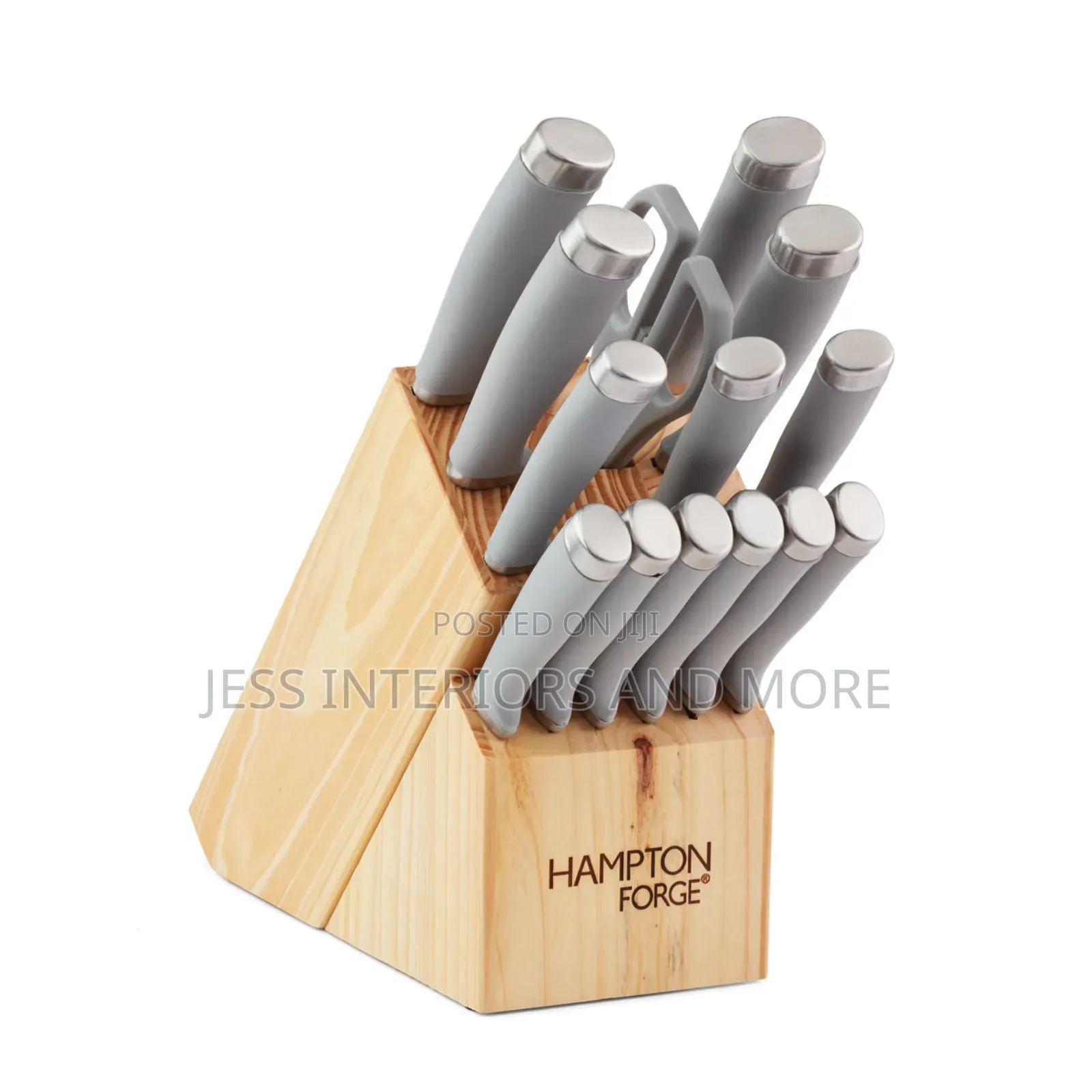 Knife Set (15 Piece Cutlery Block Set)